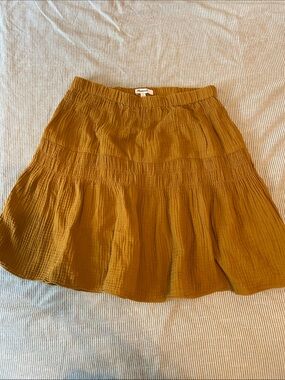 Madewell Above the Knee Length Skirt Size Small